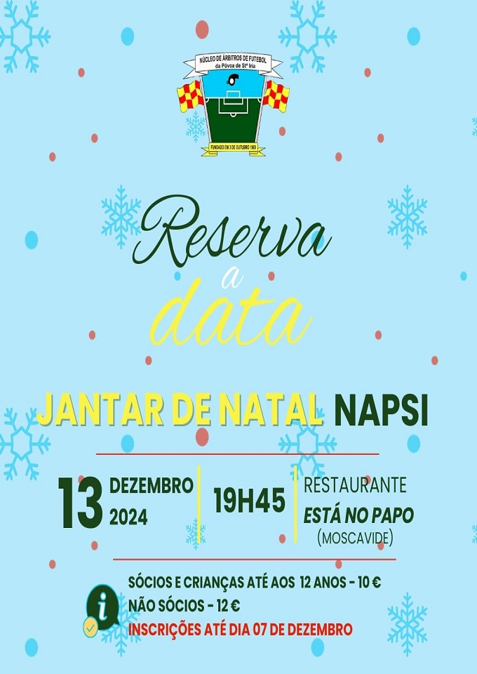 Jantar de Natal NAPSI